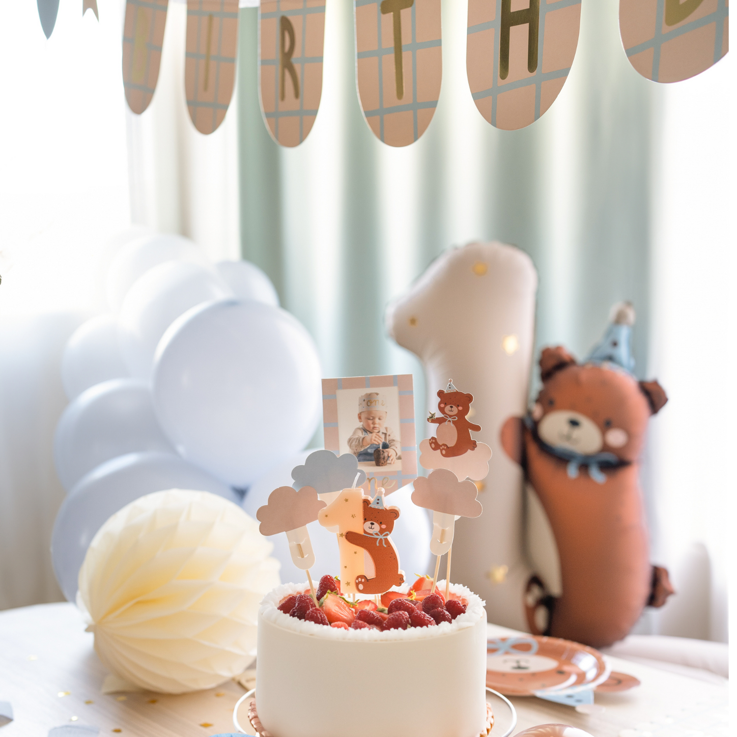 Eerste verjaardag - beary first birthday