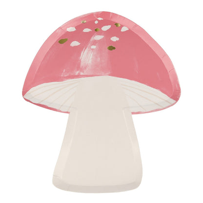 Meri Meri paddenstoel bordjes 8 stuks