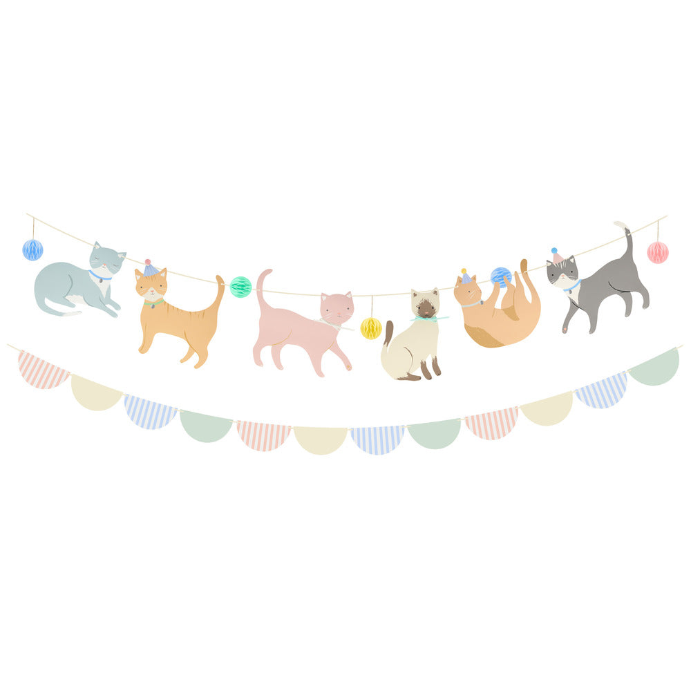 Meri Meri cute kittens slinger