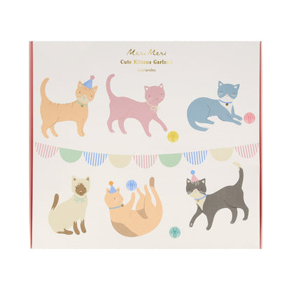 Meri Meri cute kittens slinger