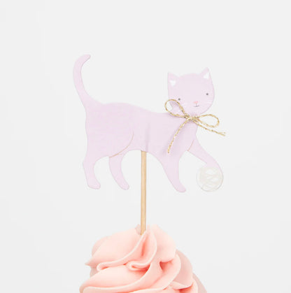 Meri Meri cute kitten cupcake kit