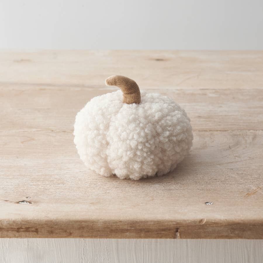 Teddy pompoen crème 11cm