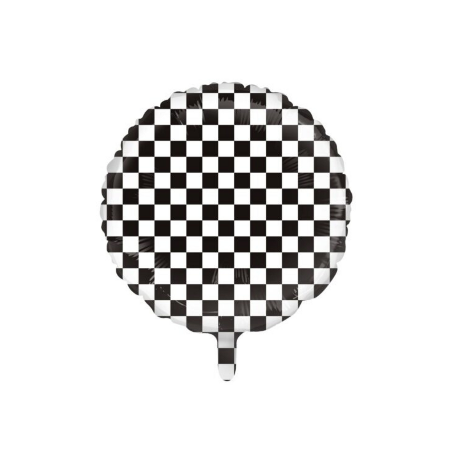 Folieballon race vlag rond