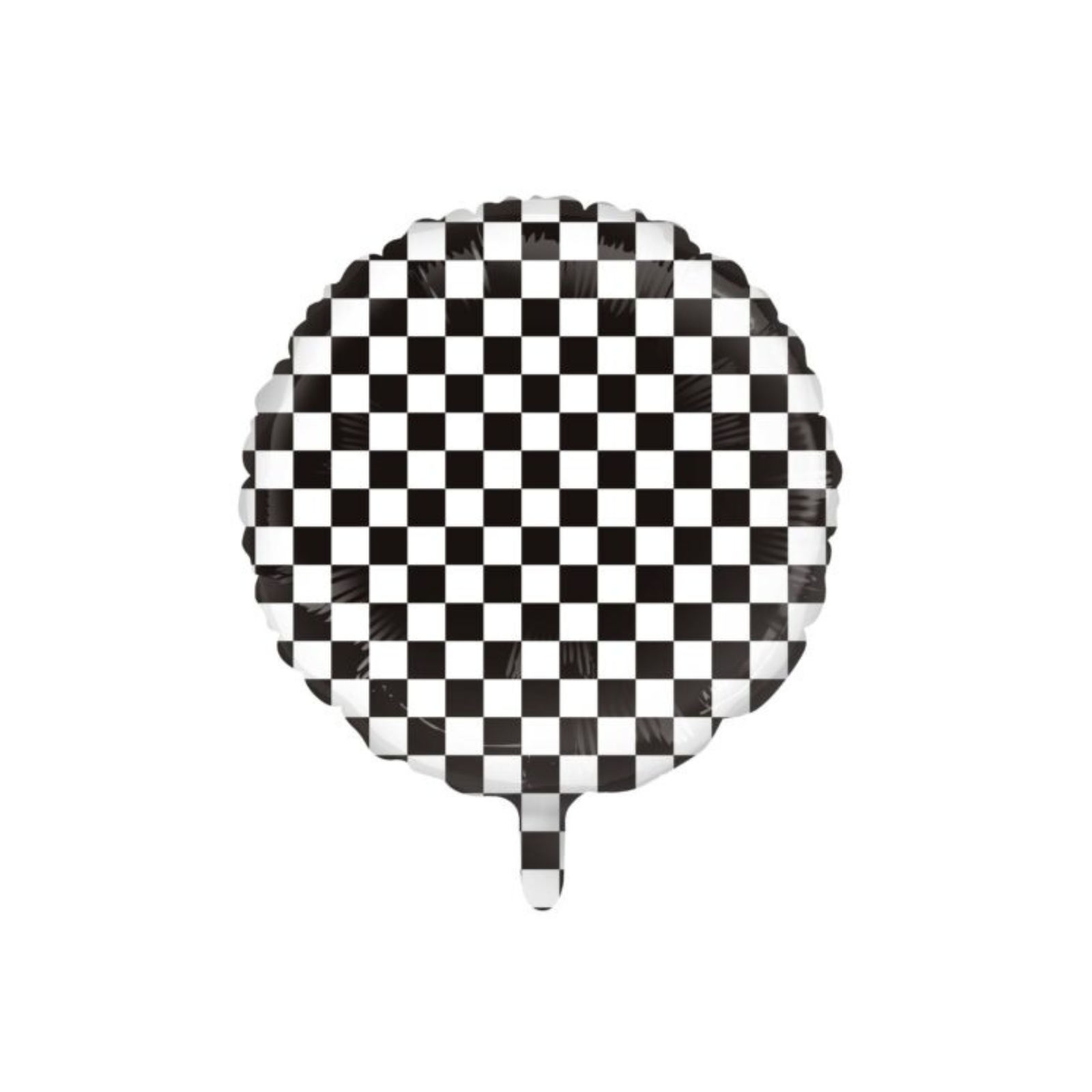 Folieballon race vlag rond