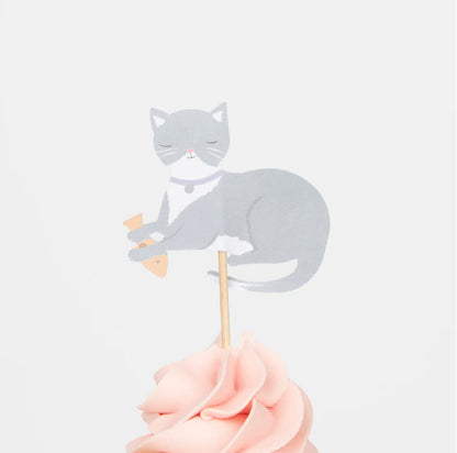 Meri Meri cute kitten cupcake kit
