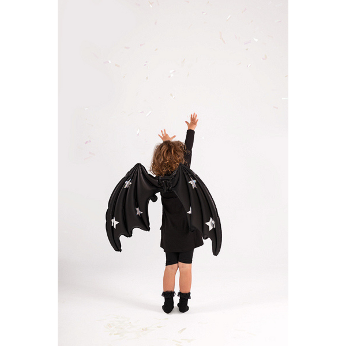 Partydeco Halloween verkleedkledij vleermuis kostuum voor kinderen 
