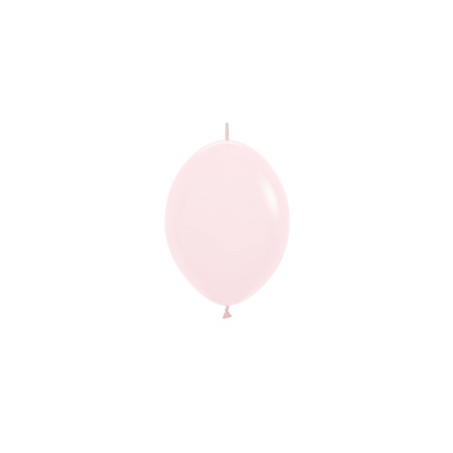 Link-o-Loon pastel matte pink 50 stuks
