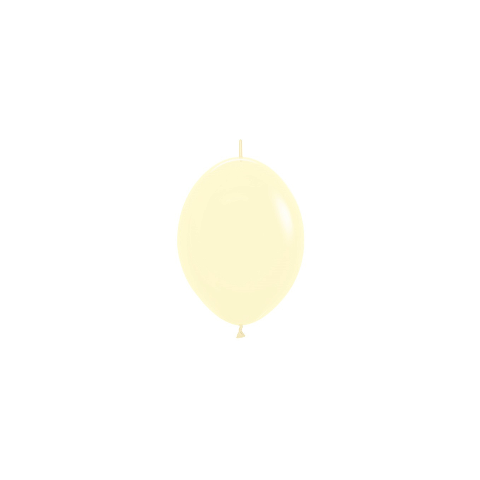 Link-o-Loon pastel matte yellow 50 stuks