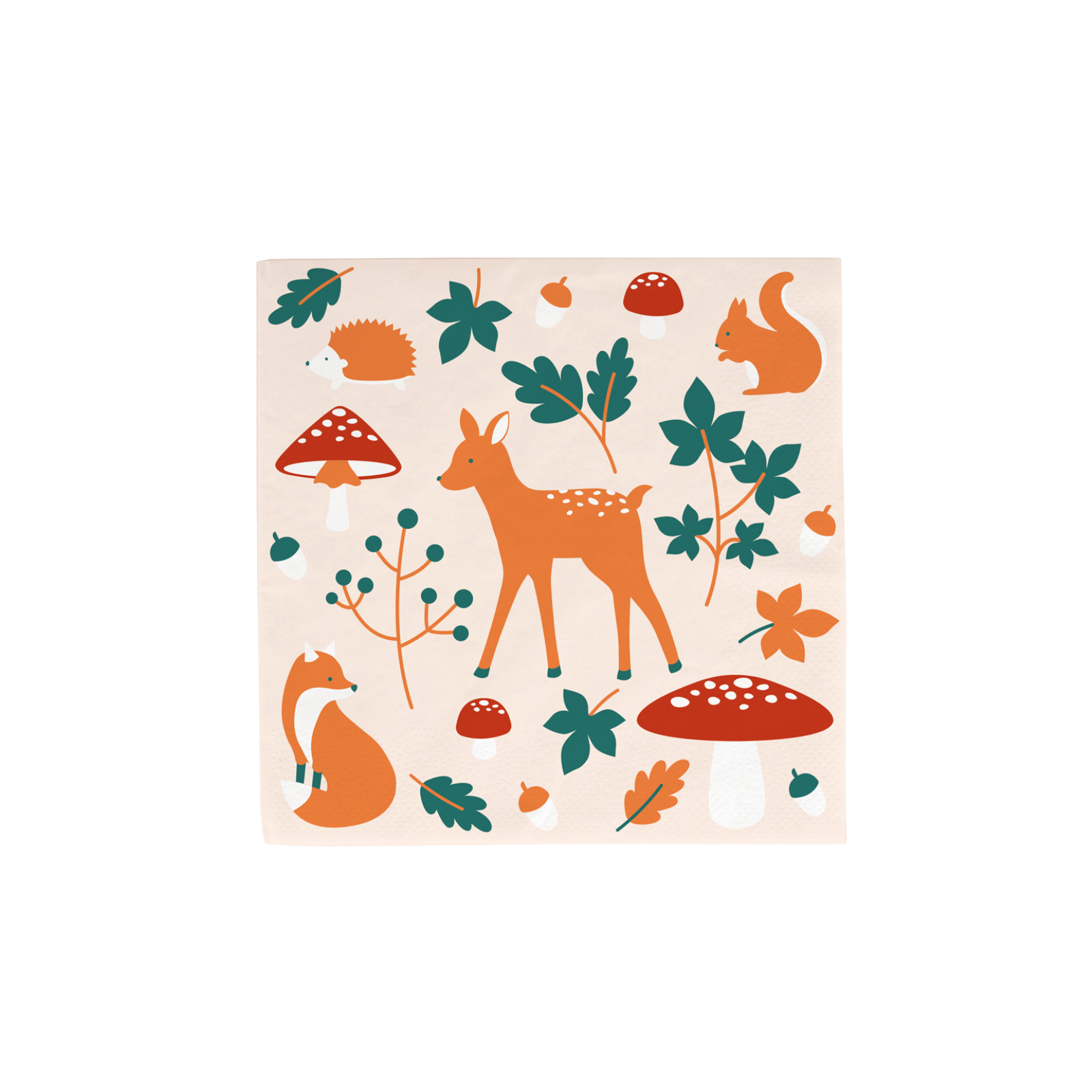 My Little Day woodland servetten met bosdiertjes