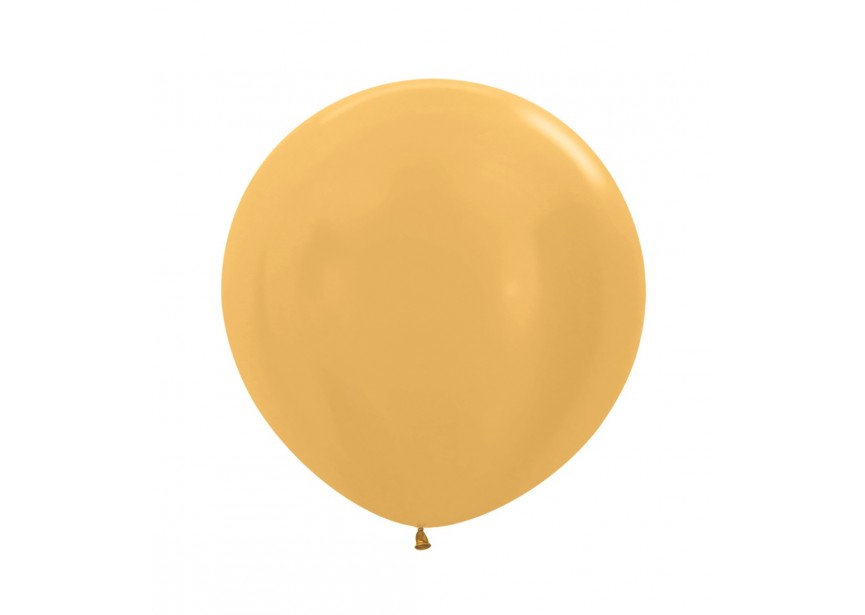 ballon metallic goud