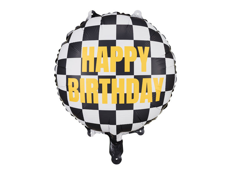 Folieballon Happy Birthday finish