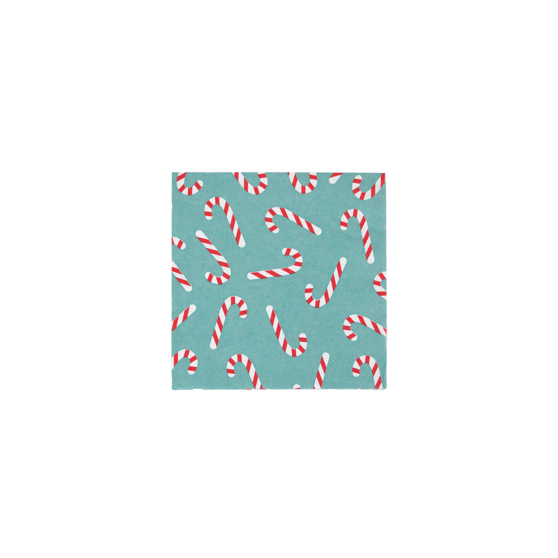 servetten met candy cane snoepjes