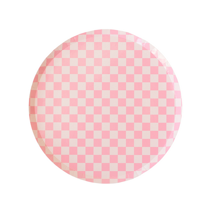 Check it! tickle me pink bordjes 8 stuks small