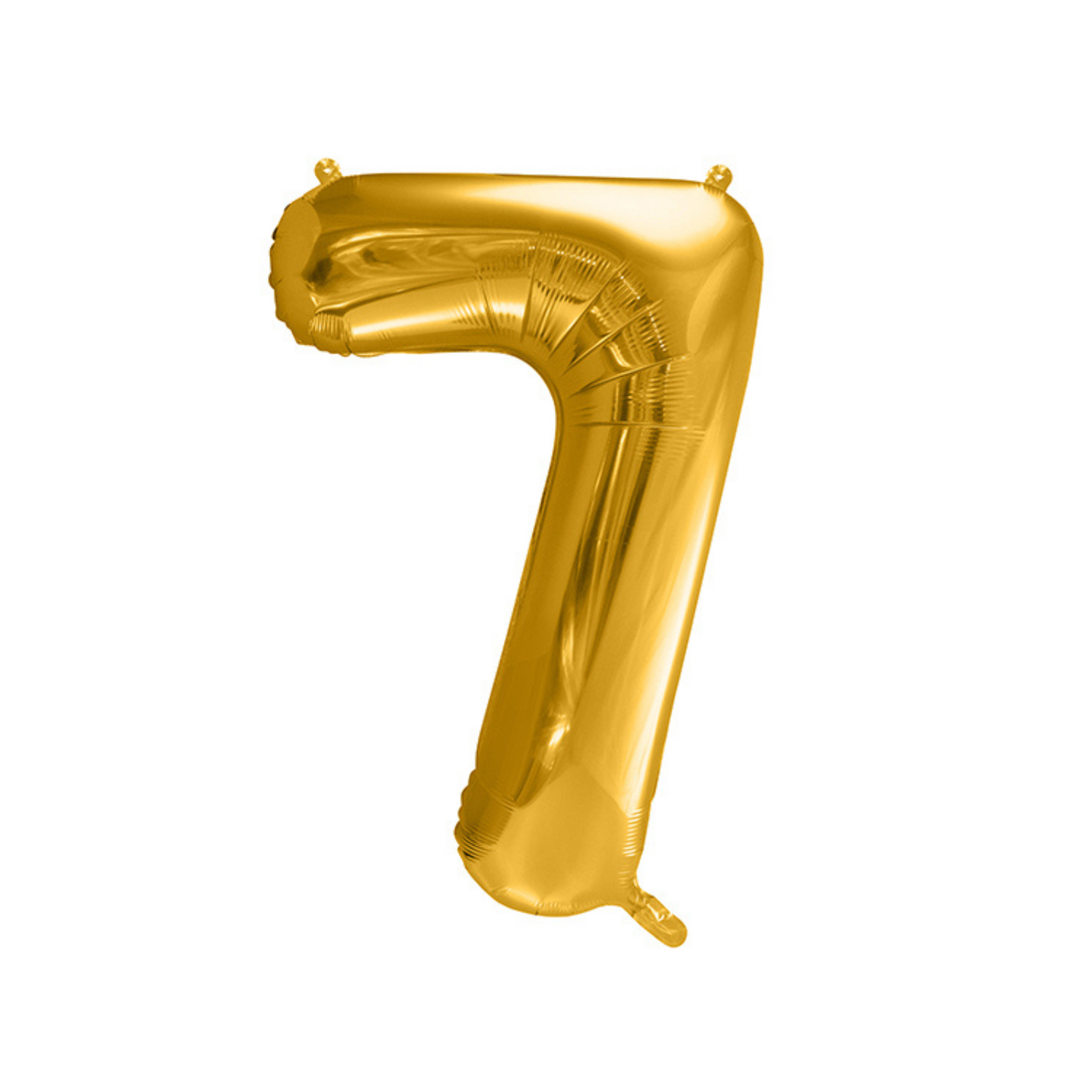 folieballon cijfer goud nummer 7