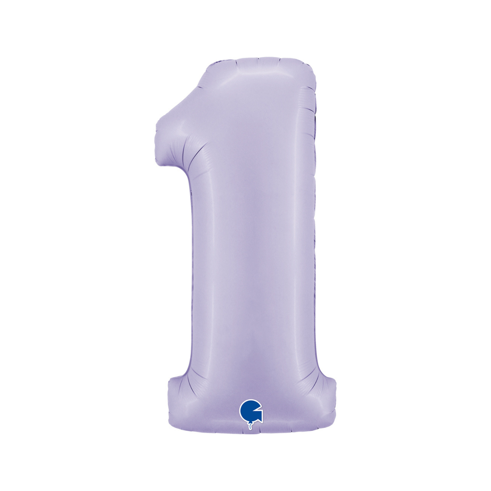 folieballon cijfer kleur lila nummer 1