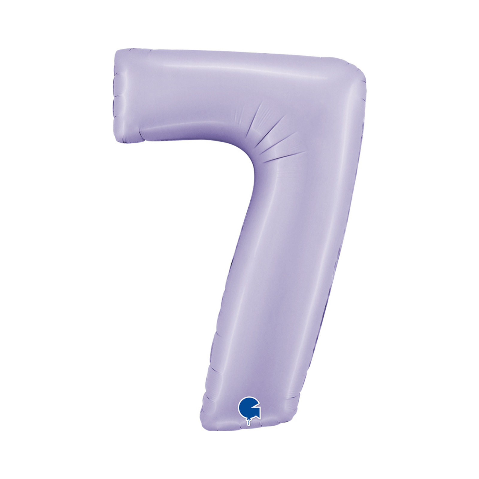 folieballon cijfer kleur lila nummer 7