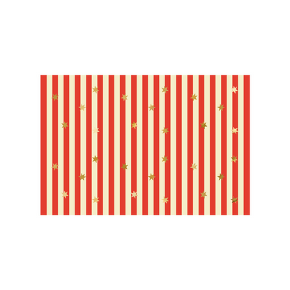 Tafelkleed circus stars en stripes
