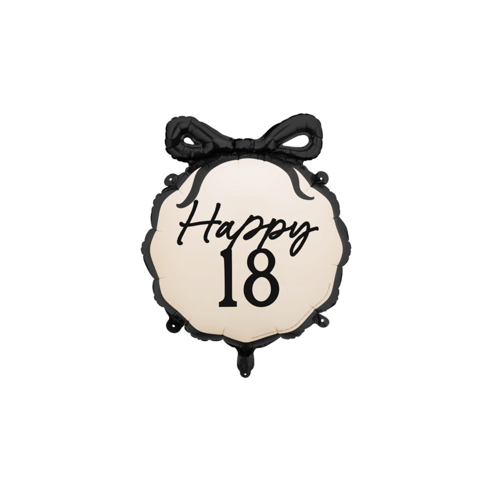 Folieballon 18 jaar