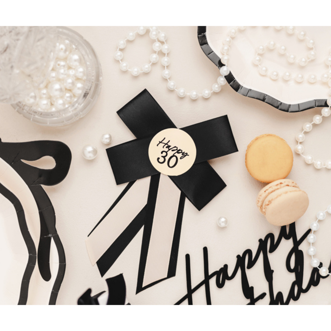 Rosette Happy 30