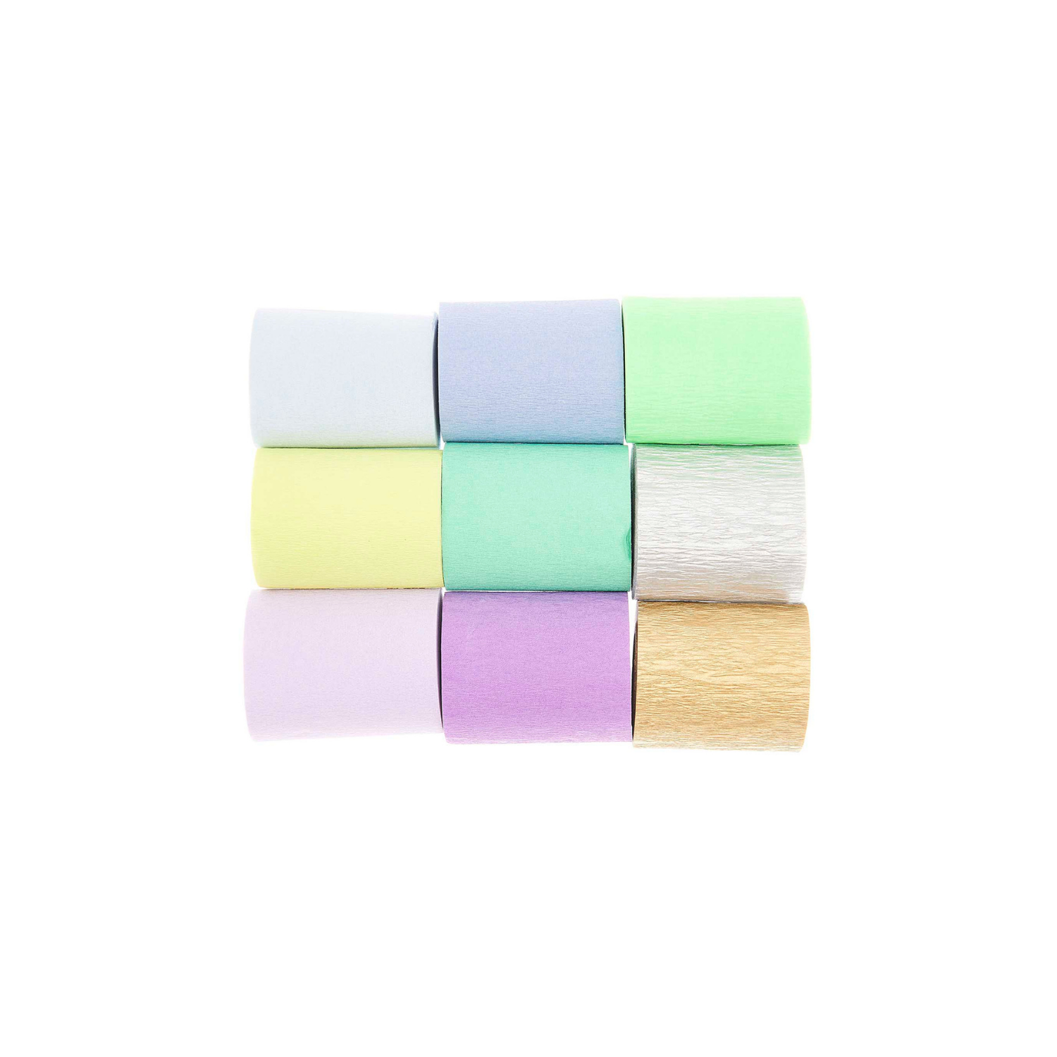 Crepe streamers ocean mix