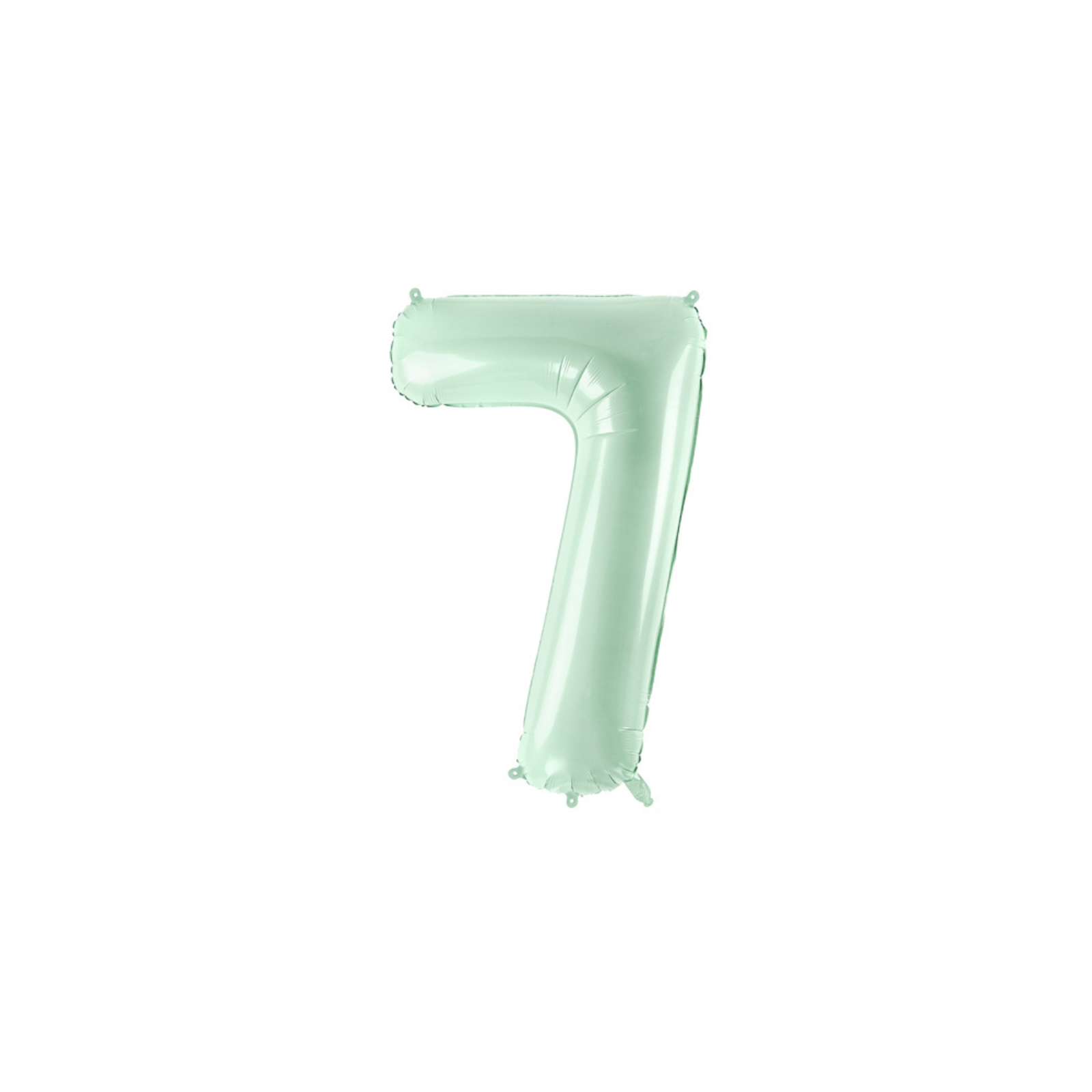 Cijferballon L (28 inch / 72 cm) lichtgroen 0 - 9