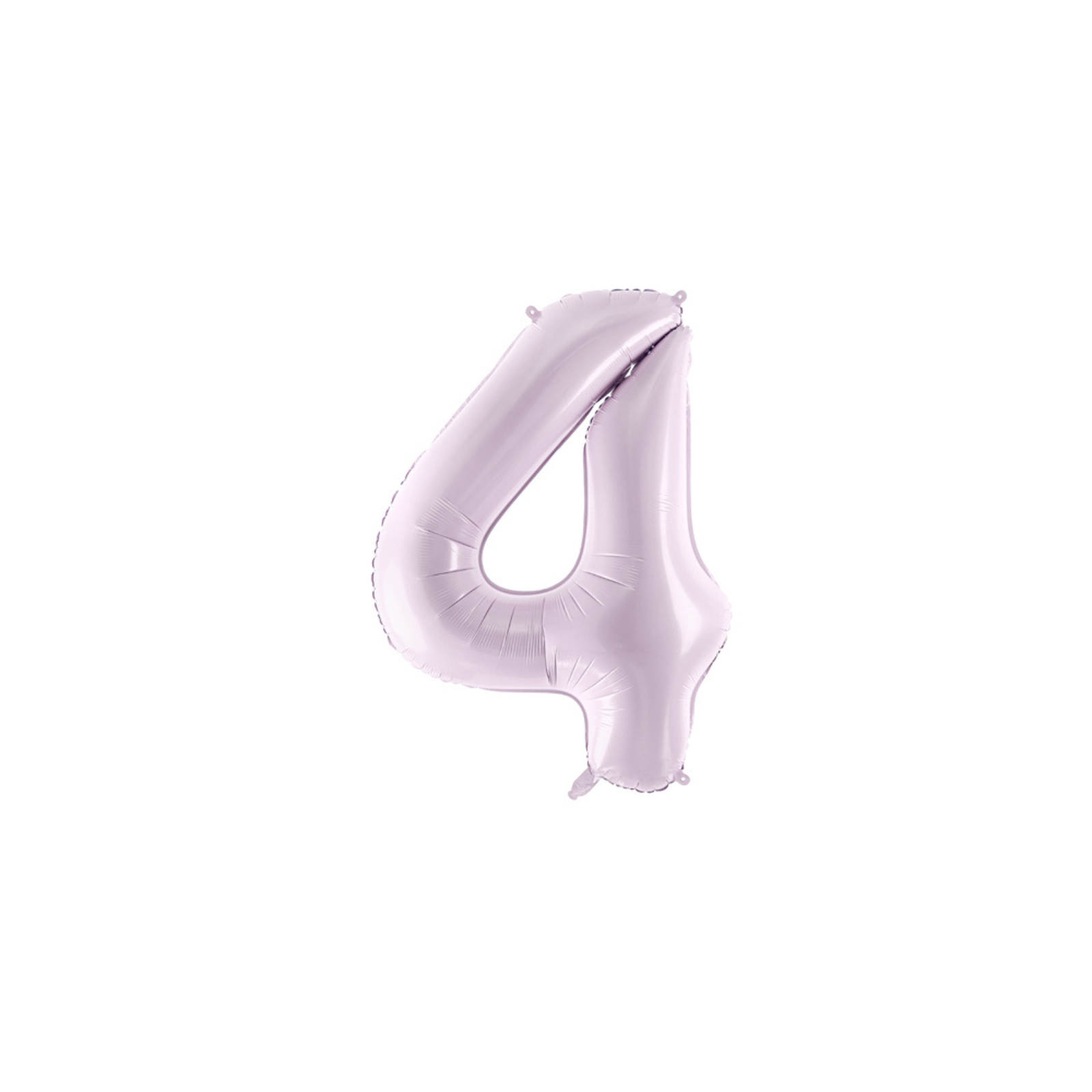 Cijferballon L (28 inch / 72 cm) pastel lila 0 - 9