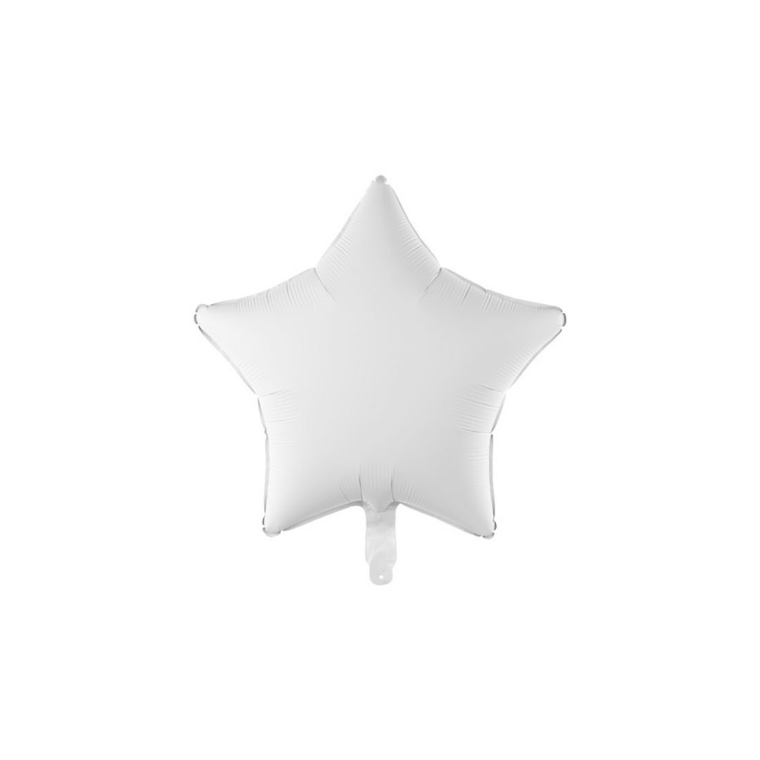Folieballon ster wit