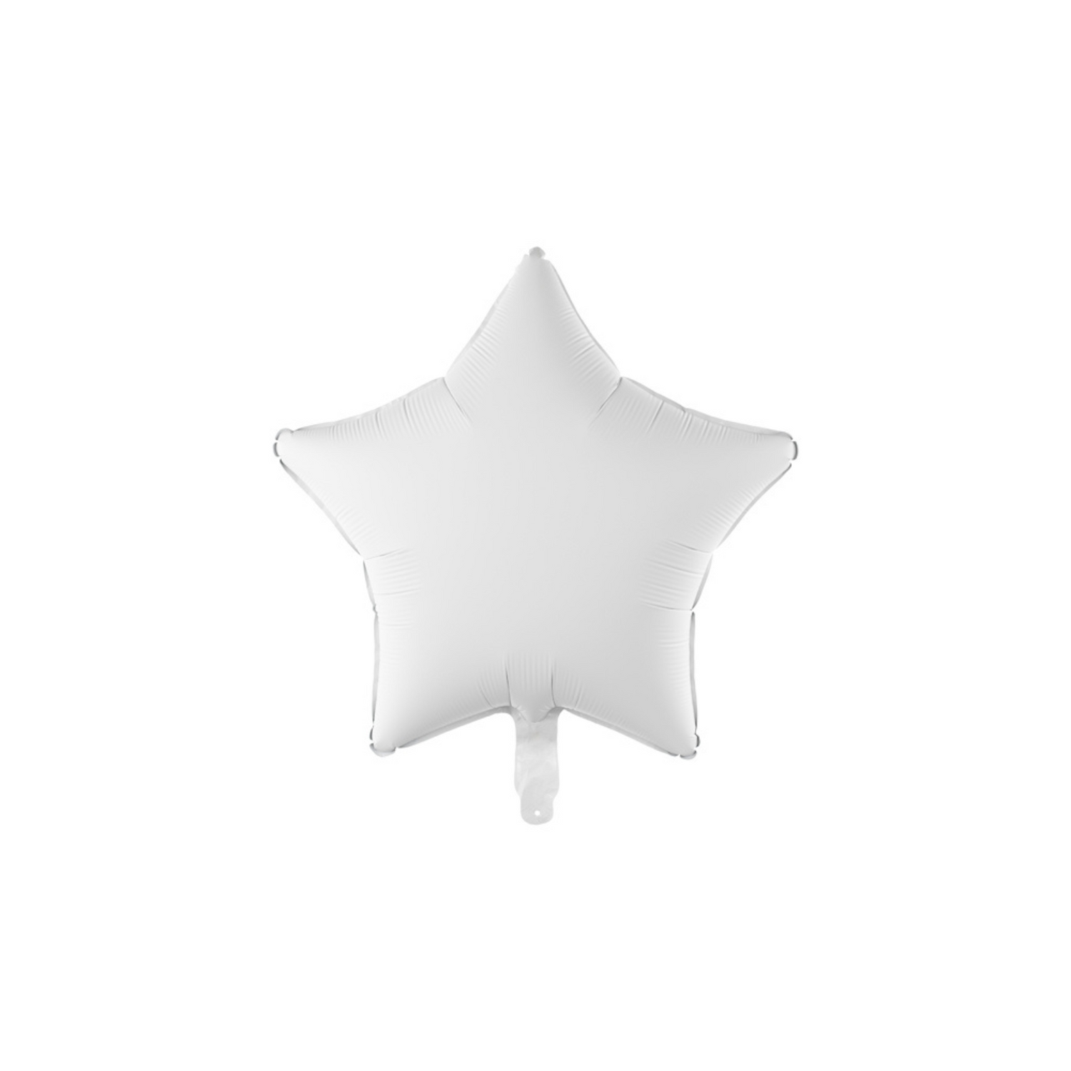 Folieballon ster wit