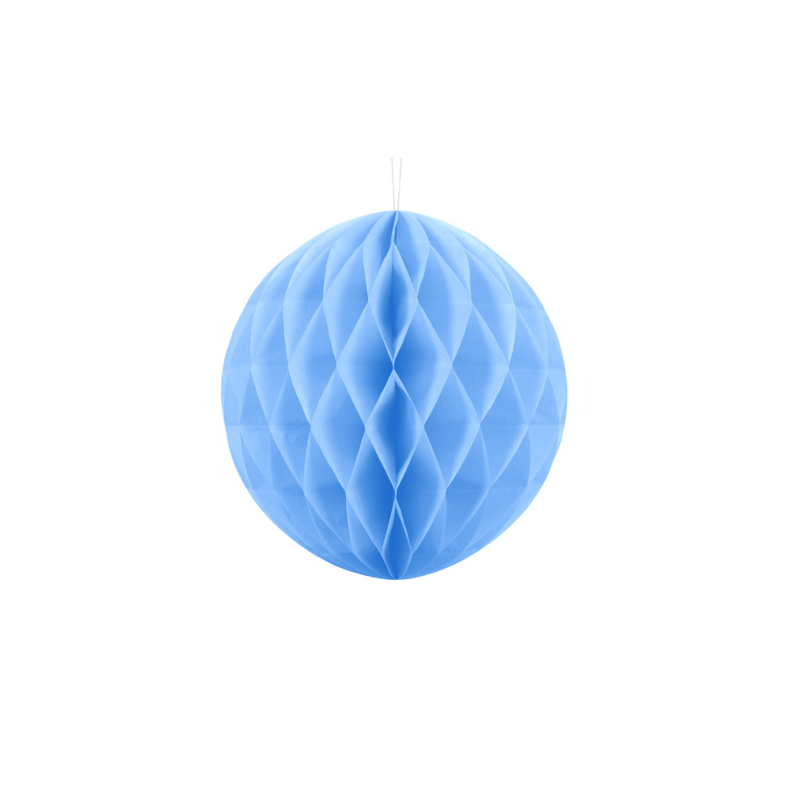 Honeycomb bol blauw 10 cm - 20 cm -30 cm