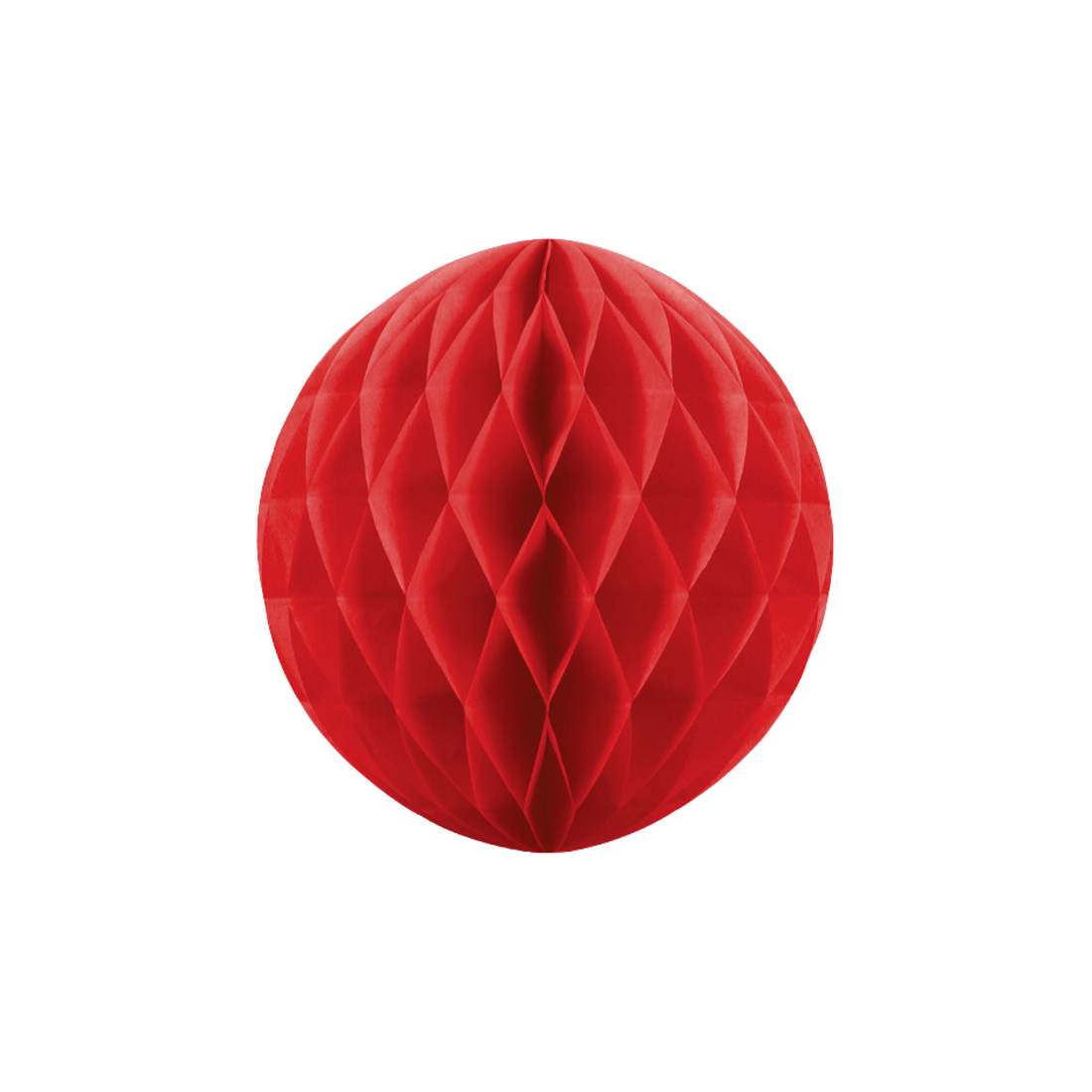 honinggraat bol rood feestdecoratie