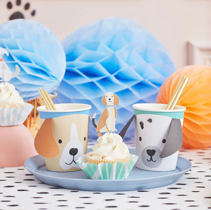 Meri Meri puppy party cupcake kit
