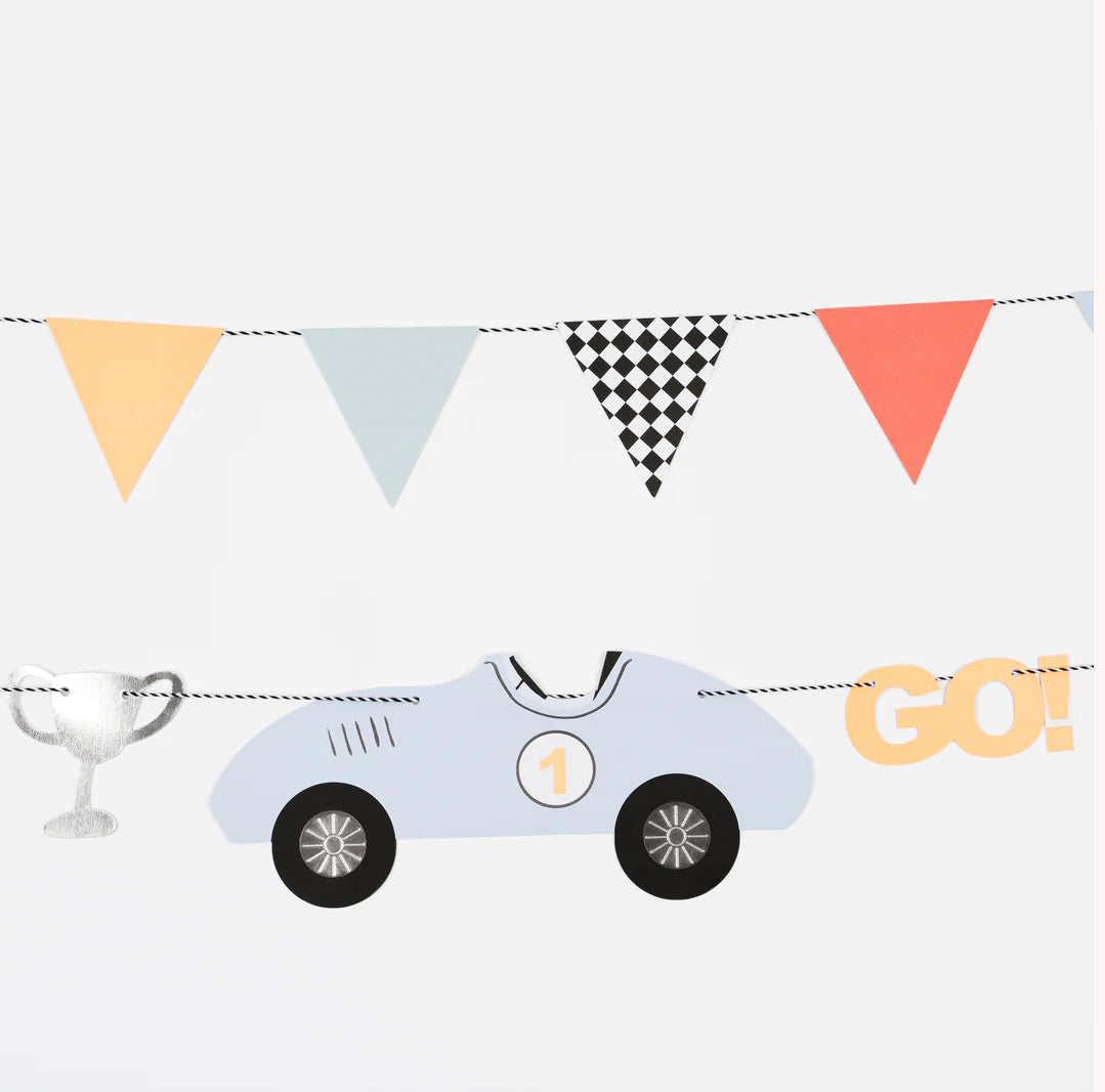 Meri Meri racewagen slinger