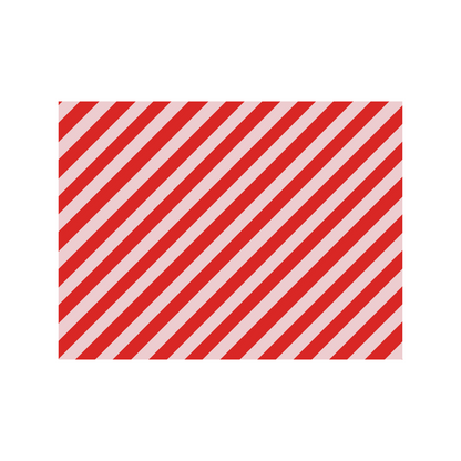 inpakpapier rood wit gestreept