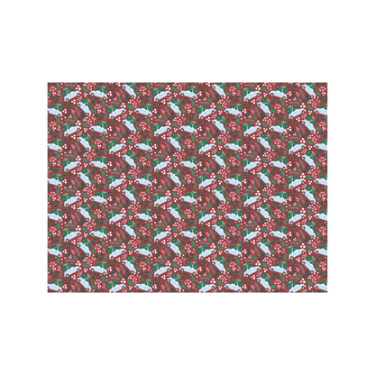 cadeaupapier voor kerstgeschenken met kerstauto&