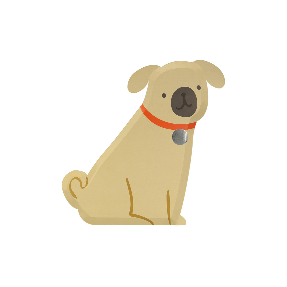Meri Meri puppy party bordjes 8 stuks
