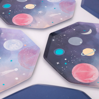 Meri Meri Space bordjes 8 stuks