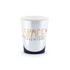 drinkbekertje voor een kinderfeest met als thema ruimte/space