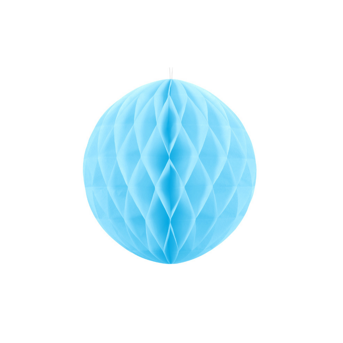 blauwe honeycomb bal 