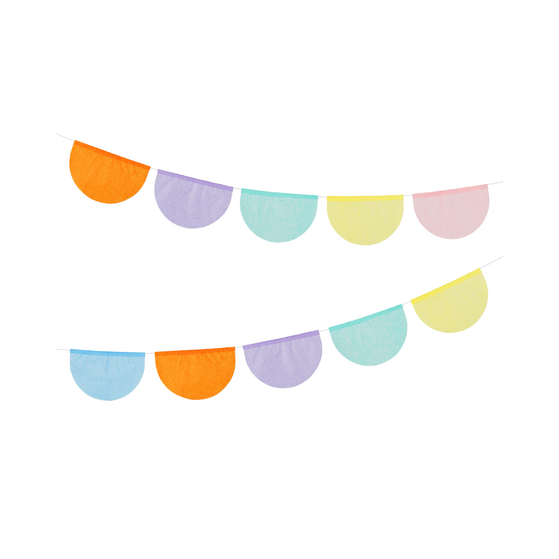Slinger tissue papier pastel 3 meter