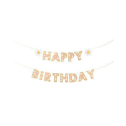 Happy Birthday slinger daisy 2 meter