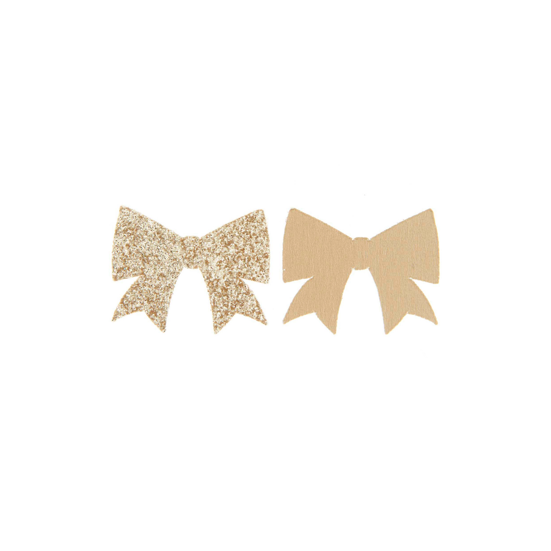 Tafelconfetti strikjes goud glitter