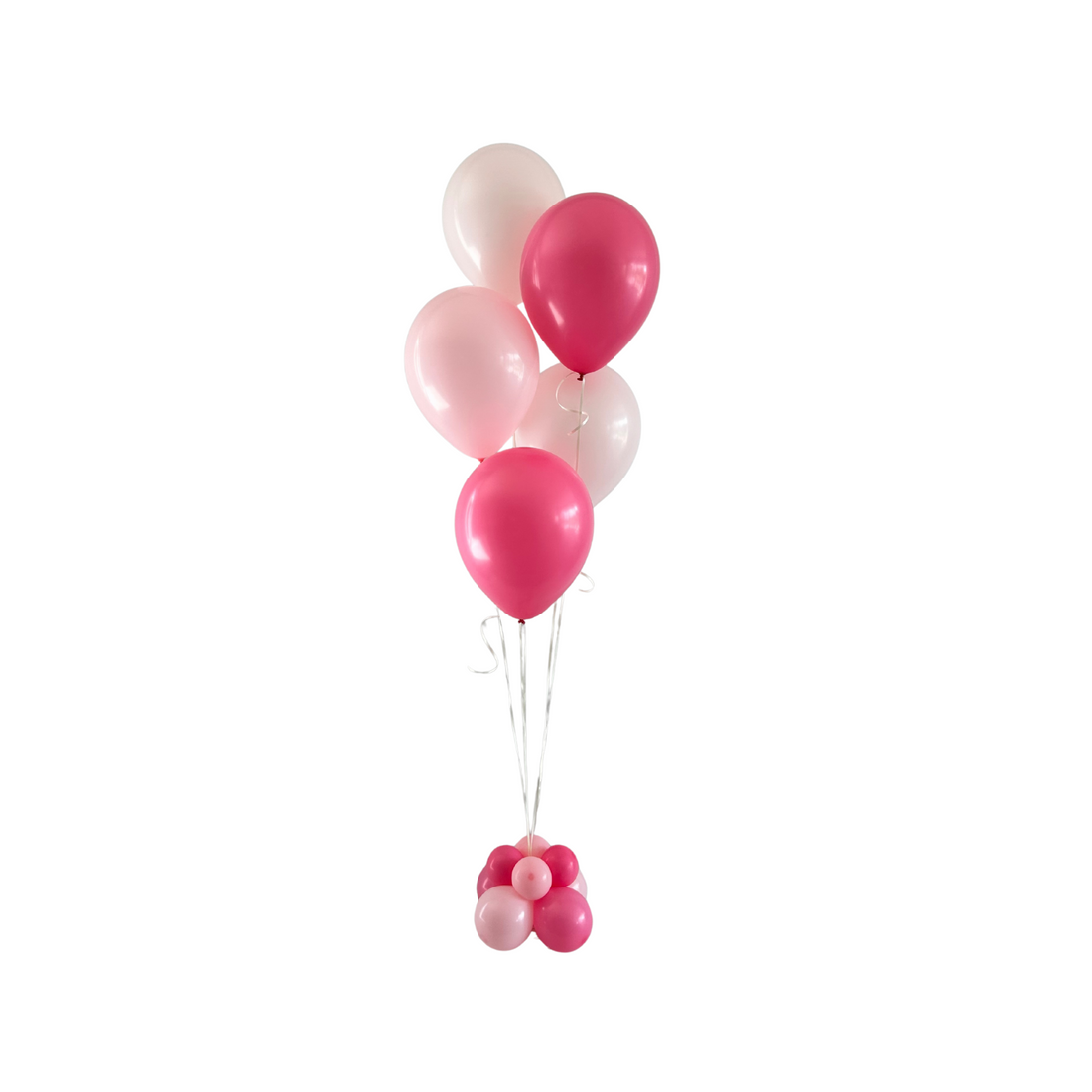 Helium trosje - 5 ballonnen