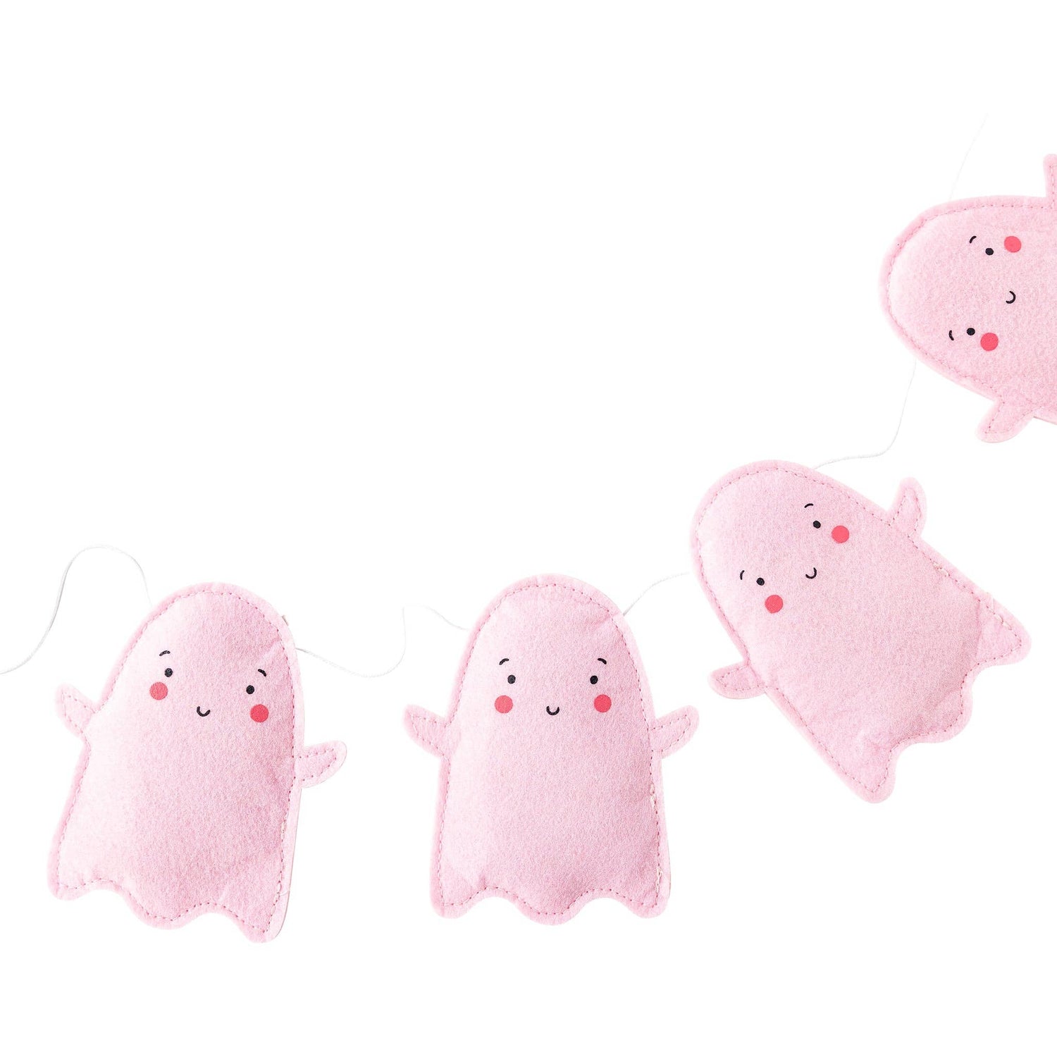 vilten spookjes slinger halloween decoratie