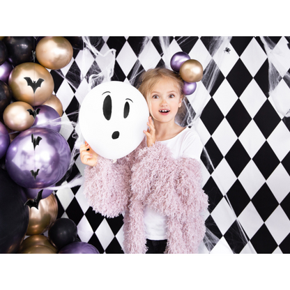 Halloween decoratie slinger met zwarte vleermuizen