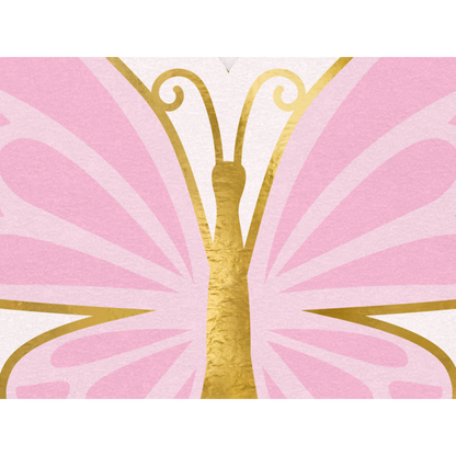 Servetten vlinders pastel 12 stuks
